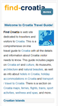Mobile Screenshot of find-croatia.com